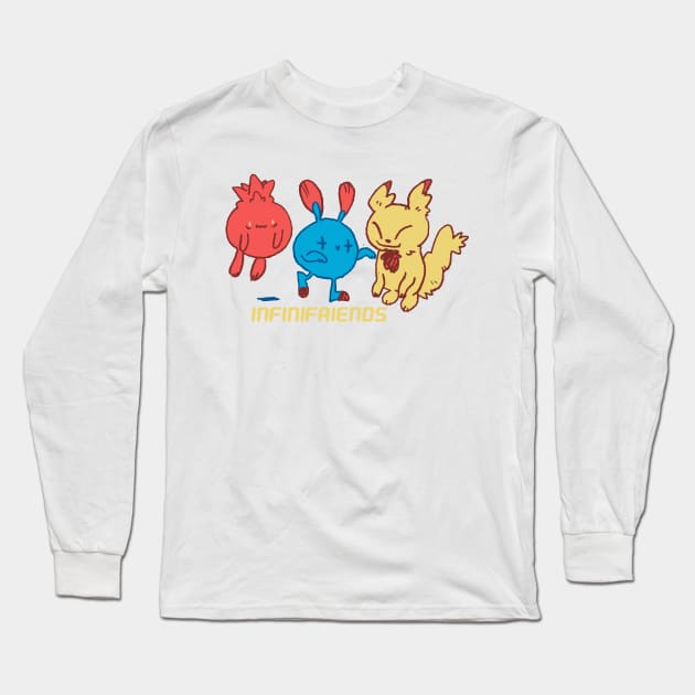 REBB, BLALB, and CHIPZ Long Sleeve T-Shirt by mikejbecker